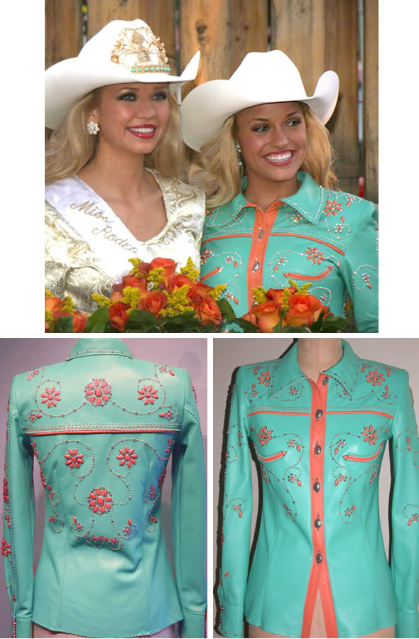 Chenae Shiner pictured with Miss Rodeo Utah 2010