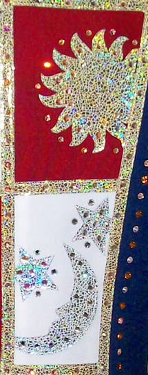 Silver Ice and Gold Ice on the Celestial Jacket