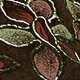 Gold Etched Flower