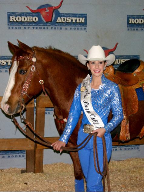 Grace Crews, Miss Rodeo Austin 2010