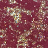 Savina berry metallic crystal print Leather