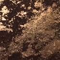 Savina copper-espresso-metallic print Leather