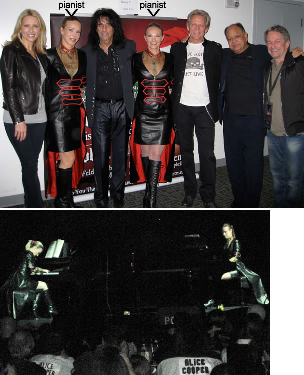 Natasha Marin and Maria Demina, the piano duet