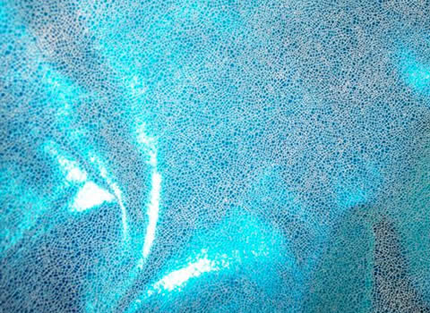 Turquoise White Lightning Metallic Swatch