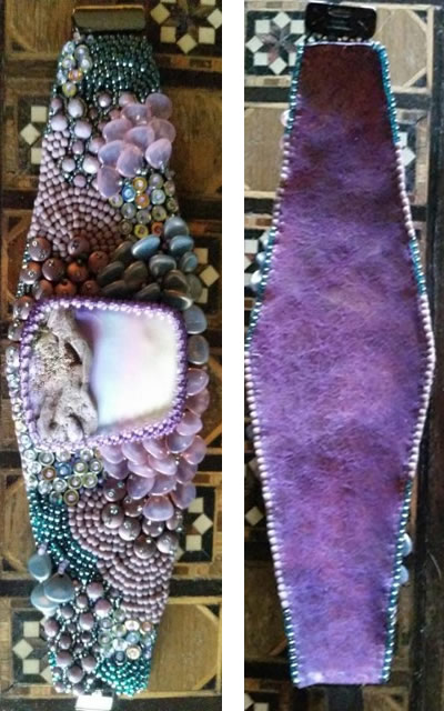 Kinga Nichols leather bracelet