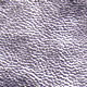 silver metallic leather